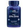 Life Extension Mega EPA/DHA, Omega-3 Fatty acids, Heart & Brain Health, Inflammation Health Support, Non-GMO, Gluten-Free, 120 softgels