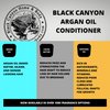 Black Canyon Graham Cracker Scented Argan Oil Hair Shampoo, Conditioner and Hair Detangler