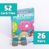 Chuckle & Roar - Matching Game Donuts - Board Game for Kids 3 and up - Concentration Game for Toddlers - Preschool Game