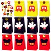 Einponny 24Pcs Mouse Party Bags with Stickers Paper Bags Party Supplies Favors Cookie Chocolate Candy Snack Bags For Birthday Party Decoration Supplies