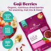 Navitas Organics Goji Berries, 16 oz. Bag, 15 Servings — Organic, Non-GMO, Sun-Dried, Sulfite-Free