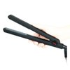 MHU Professional 1 Inch Keratin Ion Flat Iron Tourmaline Ceramic Hair Straightener Instant Heat Up Auto Shut-Off Adjustable Temperature with LED Display Black (285°F-450°F)