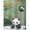 Fzjjyana Micro Building Blocks Bamboo Panda Children's Building Blocks Toys Adult Building Blocks Set Suitable for Various Life Surprise Gifts - Mini Panda Consists of (484 Pieces) Bricks