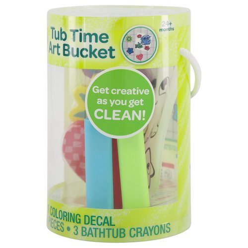 Crayola Taste Beauty My First Tub Time Art Pack, Bath-Time Toys with Red, Green, and Blue Crayons
