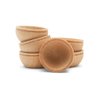 Unfinished Wood Mini Bowl, 3/4 inch, Perfect for Scale Models, Dollhouse Dishes, Wood Craft Projects, and Sorting Activity, Pack of 25, by Woodpeckers