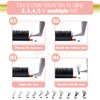 Eyelash Extension D Curl 0.07 15-20mm Mixed Tray Easy Fan Volume Lashes 2D-10D Volume Lash Extensions Self Fanning Eyelash Extensions by BONITA LASHES (0.07-D, 15-20mm Mix) (0.07-D, Mix 8-16mm)