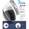 Bymore Fabric Shaver, Sweater Shaver Pill Remove Fuzz, Upgraded Efficient Lint Shaver Remover for Furniture Clothes Couch Cashmere(65mm Mesh, White)