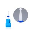 Nail Drill Bit Set,Ceramic Needle Bit Nail Art Drills For Electric Machine Salon Manicure Files, 3/32 Inch Manicure Pedicure Nail Art Tool For Cuticle Gel Nail Polishing（4PCS）Blue…