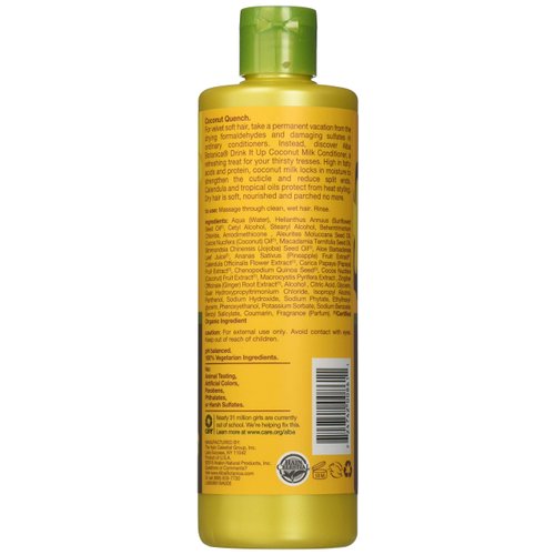 Alba Botanica Natural Hawaiian Conditioner Coconut Milk, 12 Ounces, Pack of 1