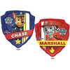 Anagram Paw Pups on Patrol Chase and Marshall 3rd Birthday Party Supplies Police and Fire Rescue Badge Balloon Bouquet Decorations