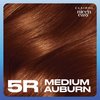 Clairol Nice'n Easy Permanent Hair Dye, 5R Medium Auburn Hair Color, Pack of 1