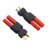 3Pack ShareGoo RC Deans T Plug Male to HXT 4.0mm Female Plug HXT Adapter for RC Car FPV Boat LiPo NiHM Battery Charger ESC