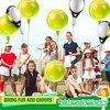 Motionchic 12 Pieces Tennis Party Balloons Green Tennis Balloons Tennis Party Decorations Foil Tennis Ball Balloons Tennis Racket Balloon for Men Women Sports Tennis Themed Birthday Party Supplies