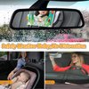 Car Seat Toy, Car Mirror for Baby, Baby Mirror for Car, Baby Car Mirror for Baby Rear Facing, Travel Baby Activity Center with Hanging Engaging Toys for infants Babies 0-6-12-18 Months Boy Girl