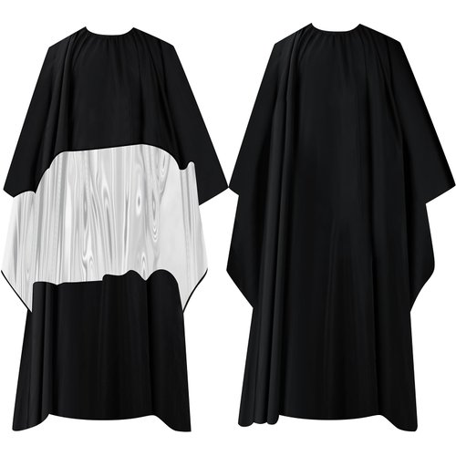 EasYoung 2-Pack Professional Hair Cutting Cape, Salon Barber Cape, Hair Cutting Accessories, for Barber Shop Salon or Home DIY Hairdressing