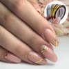 20 Pcs Glitter Gold Silver Nail Art Striping Tape Line Shiny Matte Nail Art Decoration Strips Self Adhesive Decals Strips DIY Nail 3D Tips Manicure Tools Rolls (1mm)