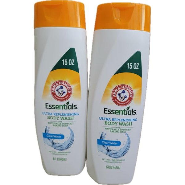 Generic Essentials Ulra Replenishing Body Wash, 15 Fl Oz (Pack of 2)