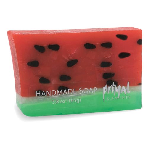 Primal Elements Bar Soap in Shrink Wrap, Watermelon, 6 Ounce
