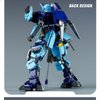 DAHONPA Blue Snow Phantom Transforming Mech Robot Building Blocks Set, Creative City Guardian Robot Model Kit (752+ pcs), Justice Hero Soldier Mech Toy, Christmas Birthday Gifts for Adults and Kid