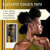 OCEAN VIEW DEEP WAVES POMADE Elegant Edges Mini 2-in-1 Wax Stick & Edge Control with Shea Butter - Dual Pack, 0.56oz | Strong 72-Hr Hold | Non-Greasy Sculpting for Hair