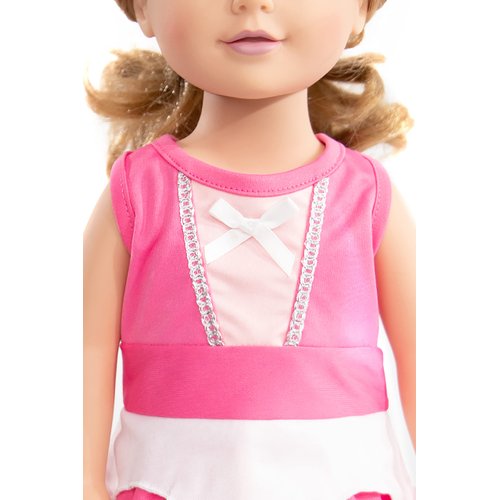 Little Adventures Twirl Princess Doll Dress (Sleeping Beauty) - Doll Not Included - Machine Washable Child Pretend Play and Party Doll Clothes with No Glitter