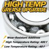 (6 Pack) HD Switch Spindle Bearings Replaces Husqvarna, Yazoo Kees 539102677, 102677 HIGH Temperature Grease Upgrade