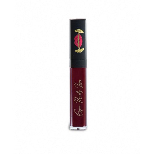 Gym Ready Lips Professional Grade Cherry Red Lip Gloss, Vitamin E, Paraben-free, Long Lasting Lip Gloss, Waterproof, Stay Glossy Lipgloss with Romantic Look - 8g