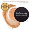 Bellaterra Cosmetics Mineral Powder Foundation | Long-Lasting All-Day Wear | Buildable Sheer to Full Coverage – Matte | Sensitive Skin Approved | Natural SPF 15 (Natural) 9 grams