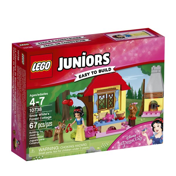 LEGO Juniors Snow White's Forest Cottage 10738 Building Kit (67 Piece)