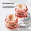 Clinique All About Eyes Lightweight Eye Cream With Vitamin C | Hydrating, Brightening, Depuffing + Dark Circle Reducing, Mini Travel Size, 0.5 Ounce