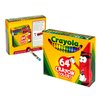 Crayola Crayons, Crayon Box with Sharpener, 64 ct