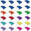 FEPITO Pin The Fin on The Shark Game with 24 Pcs Fins for Shark Birthday Party Decoration, Party Supplies