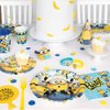 Unique Multicolor Minions 2 Beverage Napkins - 5" x 5" (16 Count) - Perfect for Themed Parties & Kid's Celebrations