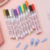 12pcs 3D Nail Art Pens Set, Nail Art Drawing Pen Nail Art Pens Manicure Polish Tools for Painting Nails DIY Nail Art Beauty (12 Colors)