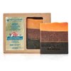 ROOTS AND HERBS Ayurvedic Bar Soap Natural Treatment 100% Vegan No Paraben No Sls No Sulphate Luscious Murumuru Butter, Cinnamon And Blood Orange (Cold Process Gourmet Cleansing Body) Soap