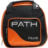 Pyramid Path Plus One Spare Tote Bowling Bag (Black/Orange)