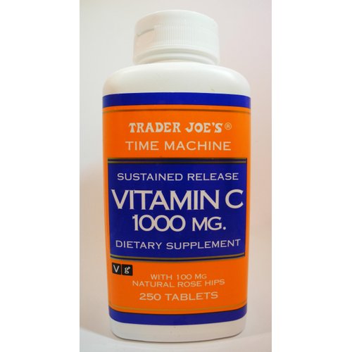 Trader Joe's Sustained Release Vitamin C 1000MG Dietary Supplement