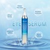 5% Caffeine Eye Serum, Anti-Aging Hydrating Eye Serum with 360° Massage Ball，Suitable for Dark Circles and Swelling Under the Eyes, Reducing Wrinkles and Fine Lines 0.5Oz
