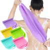 5 Pcs ​Back Scrubber for Shower Exfoliating Body Scrubber Exfoliating with Handles Washcloth Towel Pull Strap Shower Scrubber for Body Cleans Skin Massages for Women Men One Size