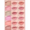 Heart Percent Dote On Mood Lip Pencil, Long-Lasting Creamy Lip Crayon Smooth Color Liner Retractable Lipstick Pencil 0.8g, #06. Rose Beige