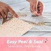 Pack It Chic - 3” X 4” (1000 Pack) Clear Resealable Cello Poly Bags for Jewelry, Cookies, Party Favors - Self Seal