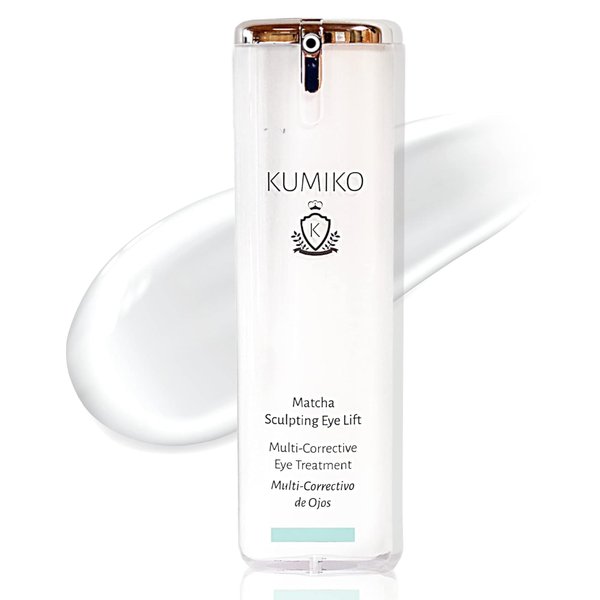 KUMIKO Ultimate Eye Lift & Brightener - Multi-Corrective Skincare Day Cream for Eyes & Lips - Targets Dark Circles, Wrinkles & Puffiness - Hydrating Eye Moisturizer - Ethical Beauty - 5.04 oz