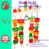 Bonka Bird Toys 1052 Big Bone Bridge Huge Natural Chew Cage Toy Parrot, Macaw, Cockatoo, Amazon, and Similar