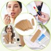 Cositina 100 Pack 0.78 * 0.78 * 3.34 inch Kraft Paper Lipstick Box Rectangle Lip Balm Kraft Boxes Essence Oil Bottle Packaging Organzier for Makeup Sample Tube Storage DIY Gifts - Brown