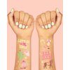 xo, Fetti Cowgirl Temporary Tattoos - 50 Gold Foil Styles | Birthday Party Decorations, Giddy Up Cowgirl Accessory, Rodeo Western Theme Favor, Nashville Gift + Cow Print Supplies, Baby Shower