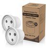 2 Pack Filter Replacement for All Epic Water Filters® Pitchers and Dispensers, Aquagear® Water Filter Pitchers, 150-Gallon Long-Life, BPA Free, AQUA CREST