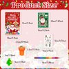 Cinrobiye 72 Pieces Merry Christmas Party Favors Max Holiday Coloring Books Tattoo DIY Sticker Stampers Class Reward Prizes for Christmas Holiday Winter Party Supplies