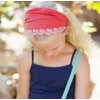Peppercorn Kids Girls Eyelet Floral Bandana Headband - Seafoam Green (Recommended Age 5/6-12 Yr)