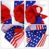 EVKILKJS Hair Bow Clip, American Flag Hair Accessories for Girls, Women, 4th of July (2Pcs)