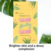 FACETORY K Beauty Face Mask Skin Care - Glow Baby Glow 2-Step Sheet Mask with Niacinamide & Aloe + Calming Ampoule | Hydrates, Glowing Skin (5 Pack)